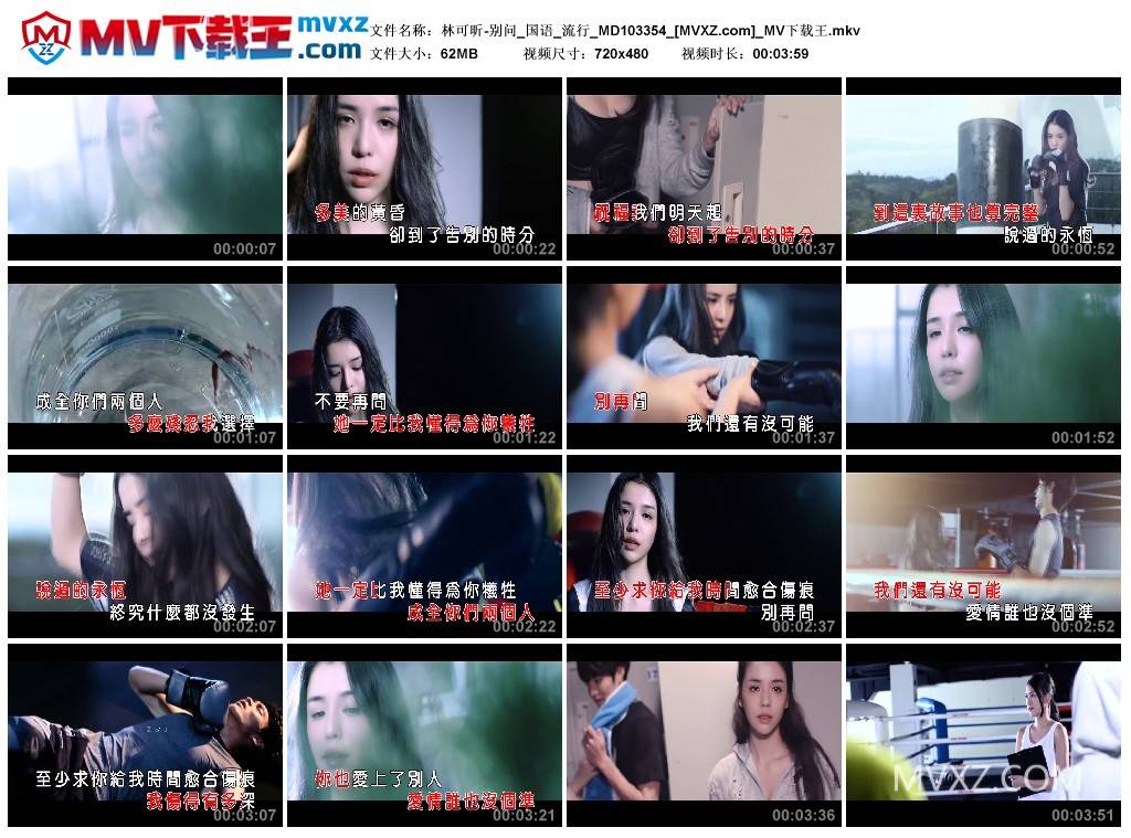 林可昕-别问_国语_流行_MD103354